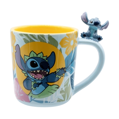 Product Κούπα Abysse Disney Lilo & Stitch - Hawaiian Stitch 3D Handle Mug (ABYMUGA469) base image