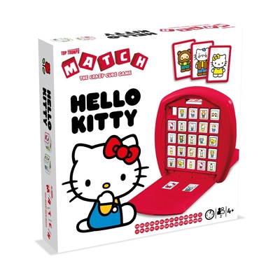 Product Παιχνίδι με Κάρτες Winning Moves Top Trumps Match Hello Kitty Τhe Crazy Cube Game (English Language) (WM04859-ML1-6) base image
