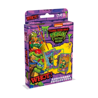 Product Παιχνίδι με Κάρτες Winning Moves Whot Teenage Mutant Ninja Turtles (English Language) (WM04754-ML1-6) base image