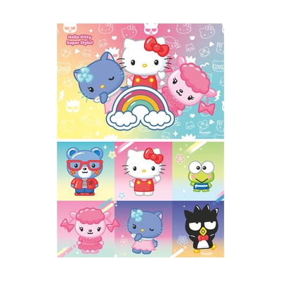 Product Παζλ Ravensburger Hello Kitty Super Style - Best Friends (2x24 pcs) (12001034) base image