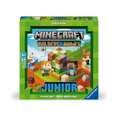 Product Επιτραπέζιο Παιχνίδι Ravensburger Board Game: Minecraft - Builders & Biomes Junior (24750) base image