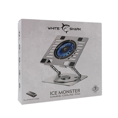 Product Βάση Laptop White Shark GCP-16 ICE MONSTER 17.3' base image