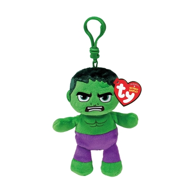 Product Μπρελόκ AS Beanie Babies Marvel: Hulk - Keychain Plush 8,5cm (1607-34006) base image