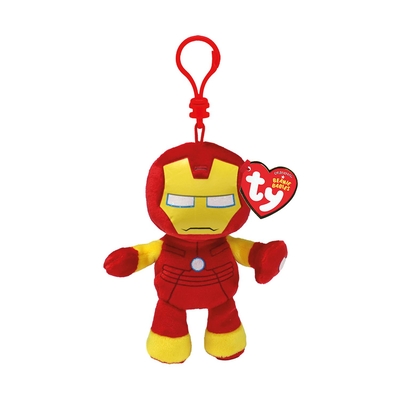 Product Μπρελόκ AS Beanie Babies Marvel: Iron Man - Keychain Plush 8,5cm (1607-34007) base image