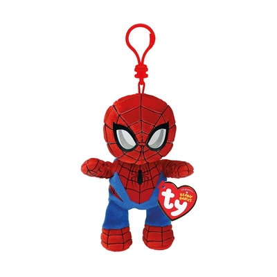 Product Μπρελόκ AS Beanie Babies Marvel: Spiderman - Keychain Plush 8,5cm (1607-34010) base image