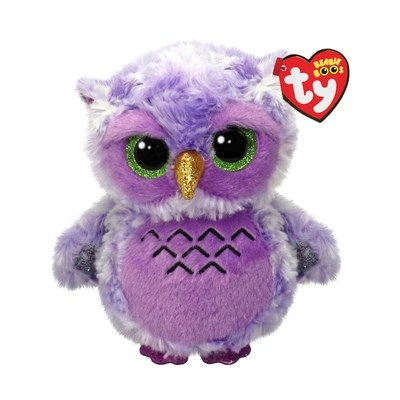 Product Λούτρινο AS Beanie Boos: Owlivia The Purple Owl - Plush 15cm. (1607-37364) base image