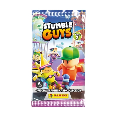 Product Αυτοκόλλητα Panini Stumble Guys 2025: Display of 24 Packs (6 Cards per Pack) base image