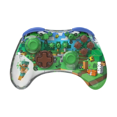 Product Gamepad PDP: REALMz - Wireless Minecraft Forest Biome [Switch] base image