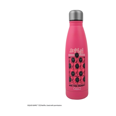 Product Παγούρι Cinereplicas TV Series Netflix Squid Game  Squid Game Guards Water Bottle (CR4043) base image
