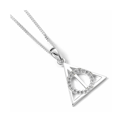 Product Κολιέ Carat Shop Harry Potter - Sterling Silver Deathly Hallows necklace with crystals (BHPSN002) base image