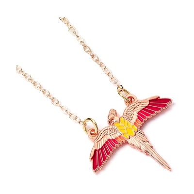 Product Κολιέ Carat Shop Harry Potter - Rose Gold Plated Fawkes Necklace (WN000113) base image