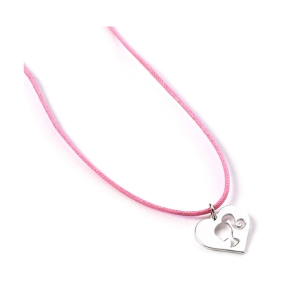 Product Κολιέ Carat Shop Barbie - Sterling Silver Heart Necklace (BMSN0029) base image
