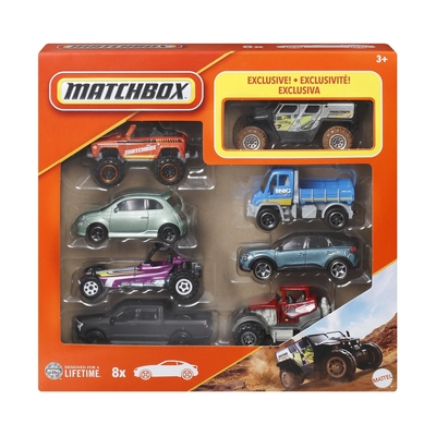Product Μινιατούρα Mattel Matchbox Ghe-O Rescue Vehicle Set Of 8 (JCT89) base image