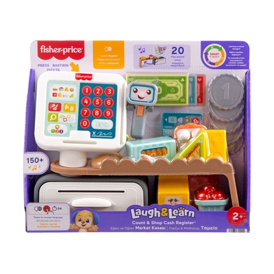 Product Βρεφικό Παιχνίδι Fisher-Price: Laugh & Learn - Count & Shop Cash Register (JGW99) base image