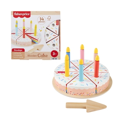 Product Παιχνίδι Fisher-Price: Wooden Cake (JGR82) base image