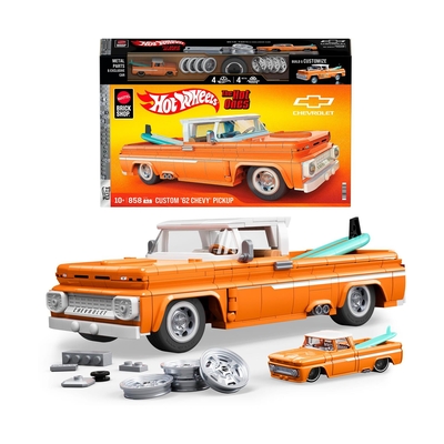 Product Αυτοκινητάκι Mattel Hot Wheels: Elite Brick Shop - Chevrolet Custom '62 Chevy Pickup (JFT20) base image