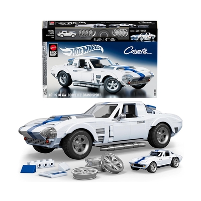 Product Αυτοκινητάκι Mattel Hot Wheels: Elite Brick Shop - Corvette Grand Sport (JGR31) base image