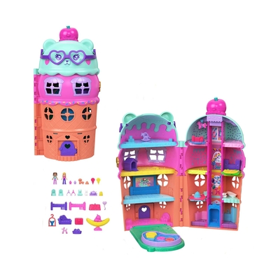 Product Μινιατούρα Mattel Polly Pocket: 1'' Polly Mini - Gelato House Playset (JFT91) base image
