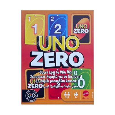 Product Επιτραπέζιο Παιχνίδι Mattel Uno: Uno Zero (JHH48) base image