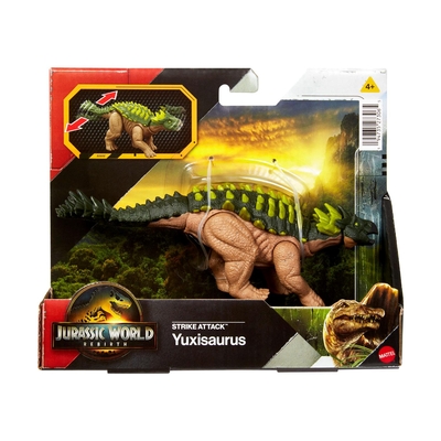 Product Φιγούρα Mattel Jurassic World Rebirth: Strike Attack - Yuxisaurus (JCL62) base image