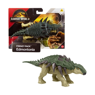 Product Φιγούρα Mattel Jurassic World Rebirth: Frenzy Pack - Edmontonia (JCL50) base image