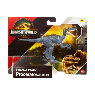 Product Φιγούρα Mattel Jurassic World Rebirth: Frenzy Pack - Proceratosaurus (JCL55) base image