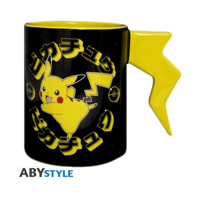 Product Κούπα Abysse: Pokemon - Pikachu Lightening Bolt 3D Handle (ABYMUGA345) base image