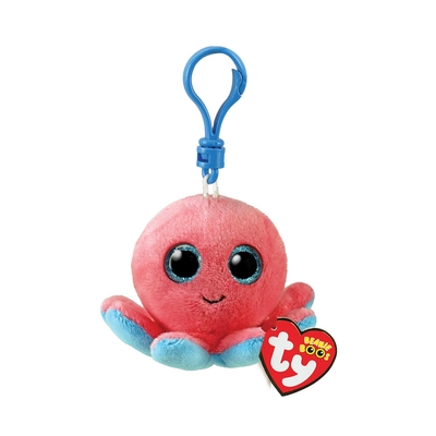 Product Μπρελόκ AS TY Beanie Boo's: Sheldon the Coral Octopus - Keychain Plush 8,5cm (1607-35255) base image