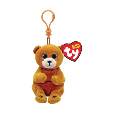 Product Μπρελόκ AS TY Beanie Bellies: Duncan the Brown Bear - Keycahin Plush 8,5cm (1607-43103) base image