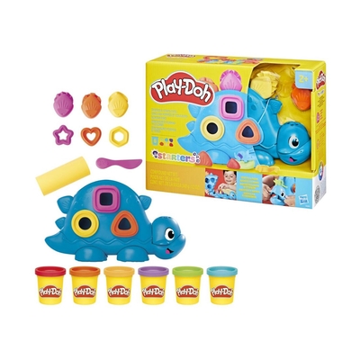 Product Πλαστελίνη Hasbro Play-Doh Starters: Doh & More - Shapes And Colors Dino (G0491) base image