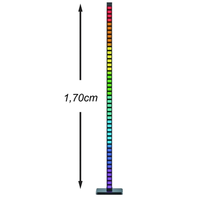 Product Φωτιστικό Δαπέδου Avide LED Γωνίας RGB Με Αισθητήρα Μουσικής base image