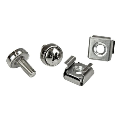 Product Rack Screws StarTech M5 Rack Mounting Screws and Cage Nuts - 100 pcs. base image
