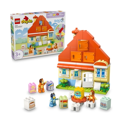 Product Lego Duplo Bluey: Bluey’s Family House with Memory Game (10459) base image