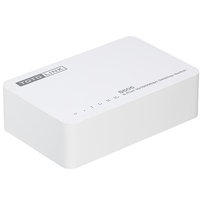 Product Network Switch Totolink 5-Port 10/100mbps Desktop  base image