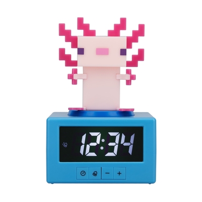 Product Επιτραπέζιο Ρολόι Paladone Icons: Minecraft - Axolotl (PP15043MCF) base image