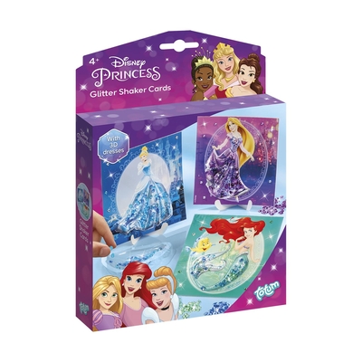 Product Παιδική Χειροτεχνία Totum: Disney Princess - Glitter Shaker Cards (TT044463) base image
