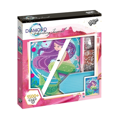 Product Παιδική Χειροτεχνία Totum: Diamond Painting Journal - Mermaid (TT079731) base image