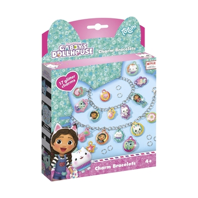 Product Παιδική Χειροτεχνία Totum: Gabby's Dollhouse - Glitter Charm Bracelets (TT420304) base image