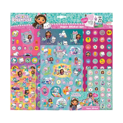 Product Παιδική Χειροτεχνία Totum: Gabby's Dollhouse - Super Sticker Set (TT420380) base image
