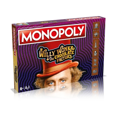 Product Επιτραπέζιο Παιχνίδι Winning Moves: Monopoly - Willy Wonka and the Chocolate Factory (English) base image