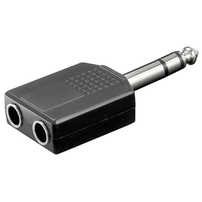 Product ΜετατροπέαςΉχου ATC Stereo 6.35mm / 2x Stereo 6.35mm Θηλ. base image