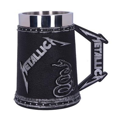 Product Κούπα Nemesis Now: Metallica - The Black Album Tankard (16cm) base image