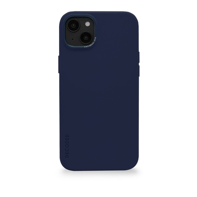 Product Θήκη Κινητού Decoded AntiMicrobial Silicone Backcover iP 14 Plus Navy Peony base image