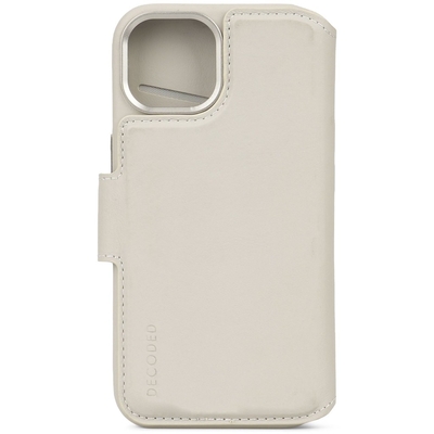 Product Θήκη Κινητού Decoded Leather Detachable Wallet for iPhone 15 Plus Clay base image