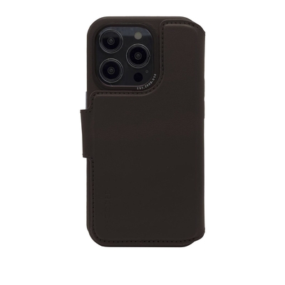 Product Θήκη Κινητού Decoded Leather MagSafe Modu Wallet iP 14 Pro Chocolate Brown base image