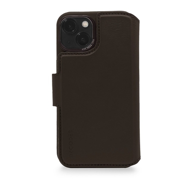 Product Θήκη Κινητού Decoded Leather MagSafe Modu Wallet iP 14Plus Chocolate Brown base image