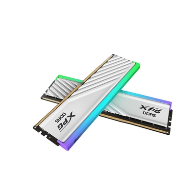 Product Μνήμη RAM Σταθερού DDR5 32GB Adata-XPG 6000 LANCER BLADE RBG White 2x16GB base image