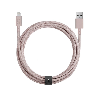 Product Καλώδιο USB Native Union Belt USB-A to Lightning 3m Rose base image