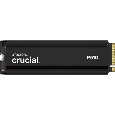 Product Σκληρός Δίσκος M.2 SSD 1TB Crucial P510 Gen5 2280 NVMe PCIe with Heatsink base image