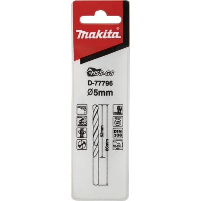 Product Τρυπάνι Makita Metallbohrer HSS-GS 5,0x86mm base image